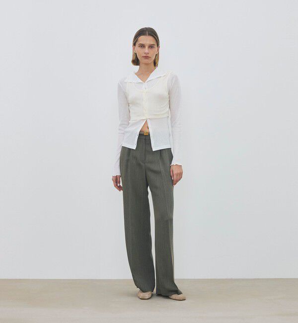 DES PRES「オーバーレイコットン レイヤードロングスリーブTシャツ」|Tシャツ・カットソー|