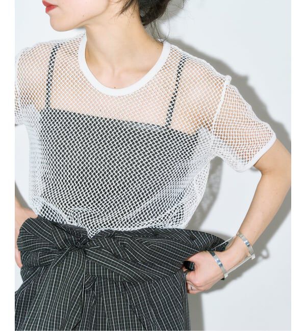  「《予約》MESH Tシャツ」|Tシャツ・カットソー|