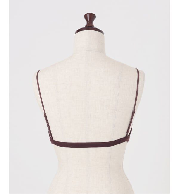 EMILYWEEK「《予約》【RESET】オーガニックコットン混 ブラ（ブラウン）」|インナー|