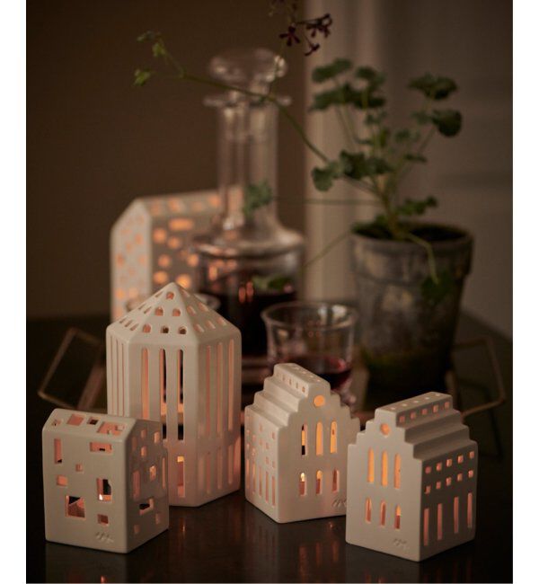 journal standard Furniture「【KAHLER/ケーラー】URBANIA ファンクションハウス　キャンドルホルダー」|ステーショナリー|