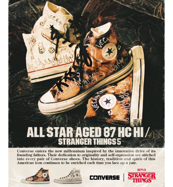 JOINT WORKS「CONVERSE / コンバース AS AG 87 HC HI / STRANGER THING」|スニーカー|ブラック