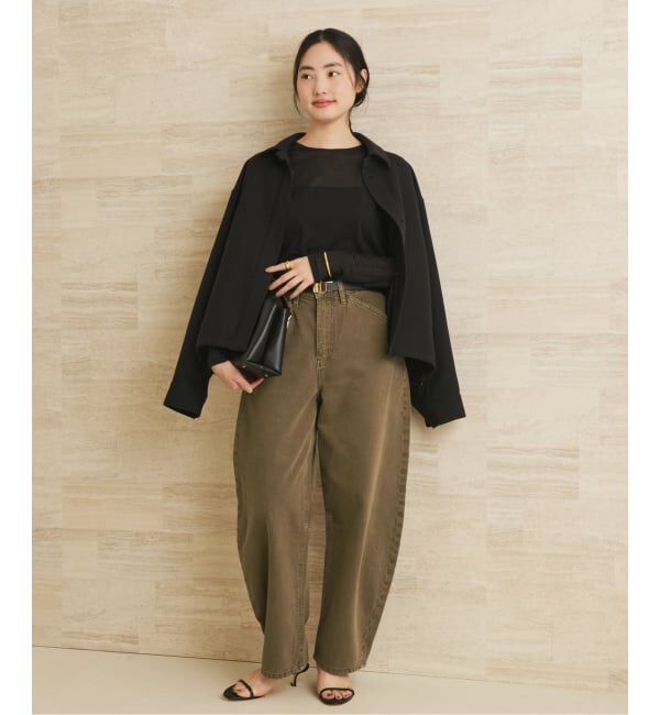 Plage「《追加》CO NY Sheer ロンT」|Tシャツ・カットソー|