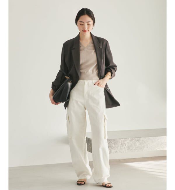 Plage「sandy linen 混 ジャケット」|テーラードジャケット|