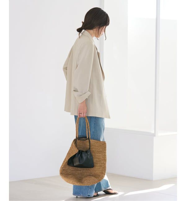 Plage「sandy linen 混 ジャケット」|テーラードジャケット|