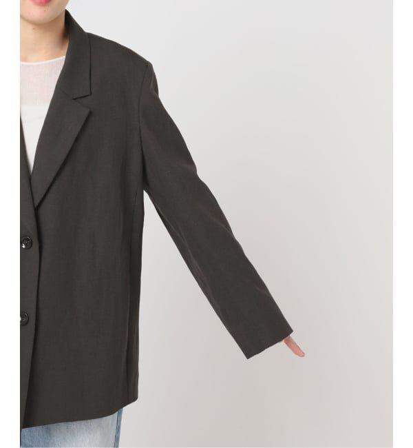 Plage「sandy linen 混 ジャケット」|テーラードジャケット|