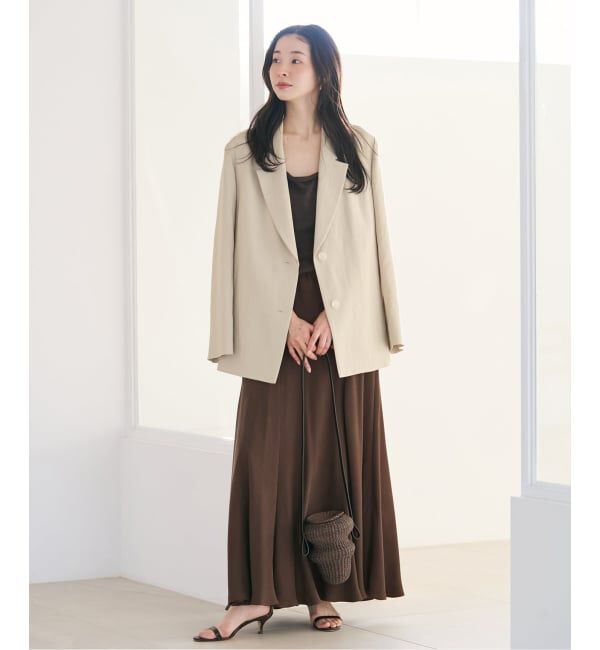 Plage「sandy linen 混 ジャケット」|テーラードジャケット|