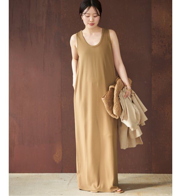 Plage「《追加予約》リブタンクワンピース 6」|ワンピース|