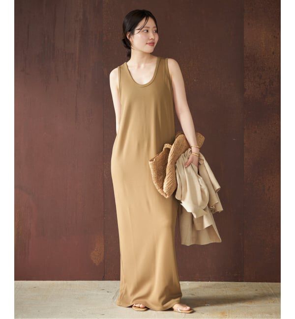 Plage「《追加予約》リブタンクワンピース 6」|ワンピース|