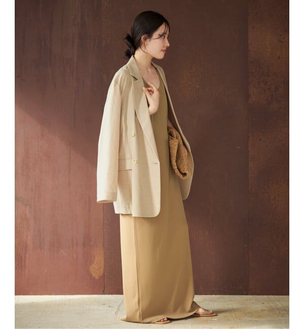 Plage「《追加予約》リブタンクワンピース 6」|ワンピース|