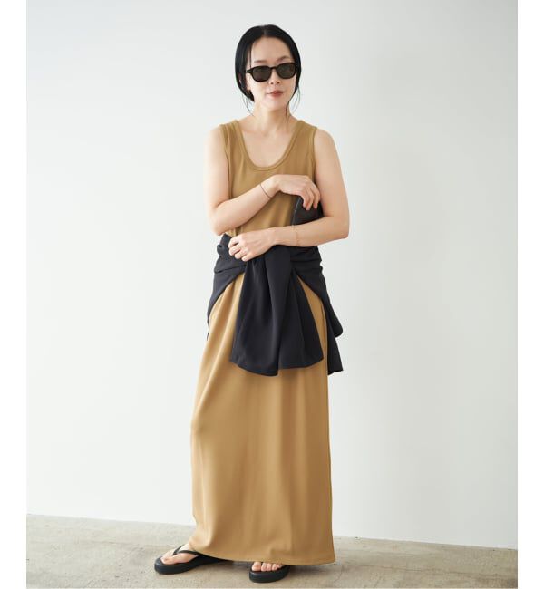 Plage「《追加予約》リブタンクワンピース 6」|ワンピース|