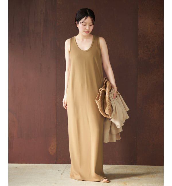 Plage「《追加予約》リブタンクワンピース 6」|ワンピース|