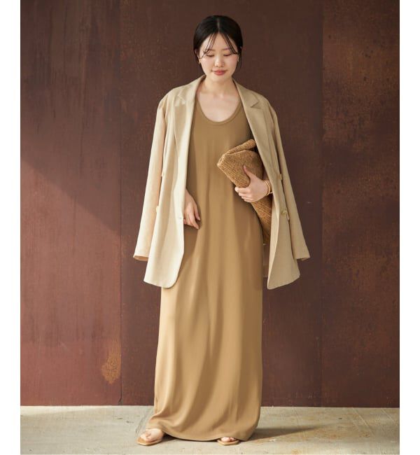 Plage「《追加予約》リブタンクワンピース 6」|ワンピース|