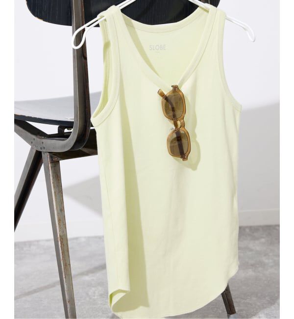 SLOBE IENA「《追加》basic タンクトップ」|タンクトップ|