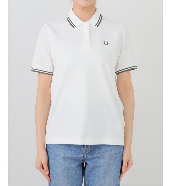 SLOBE IENA「FRED PERRY/フレッドペリー TWIN TIPPED  SHIRT G3600」|Tシャツ・カットソー|ホワイト