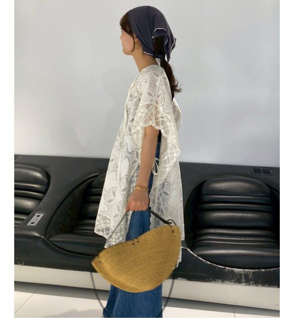 SLOBE IENA「《追加》provoke/プロヴォーク ポンチョブラウス PV-030061」|シャツ・ブラウス|