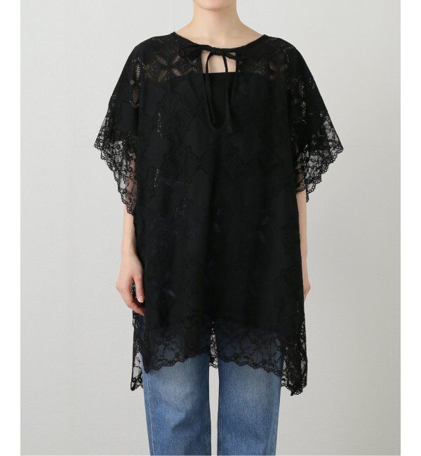 SLOBE IENA「《追加》provoke/プロヴォーク ポンチョブラウス PV-030061」|シャツ・ブラウス|