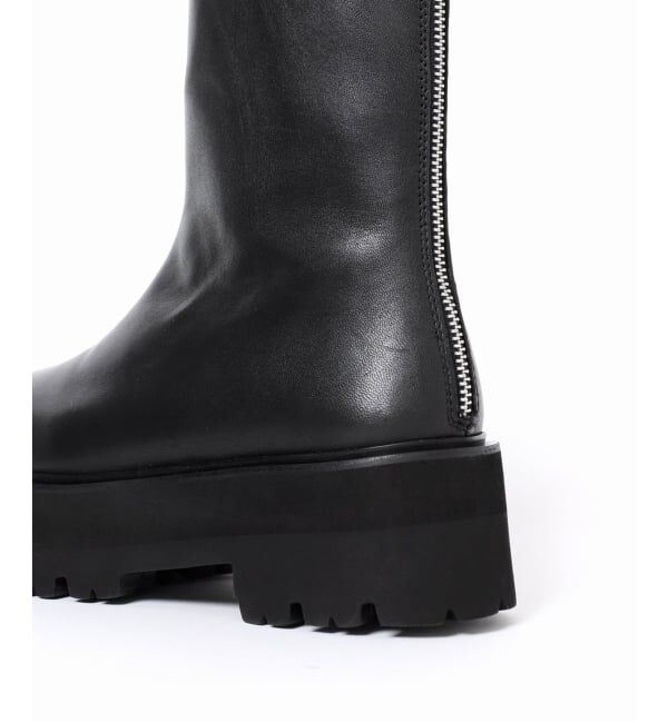 VERMEIL par iena「《追加2》CAMINANDO カミナンド 別注 ウシロZIPブーツ」|ショートブーツ|