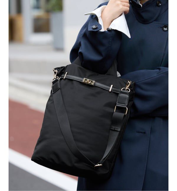 SLOBE IENA「SLOBE パッファートートバッグ」|トートバッグ|