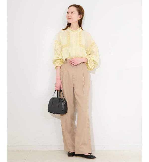 SLOBE IENA「MARCO BIANCHINI SLOBE別注 ラウンドボストンバッグ ECHO OF PETALS 25107」|ボストンバッグ|