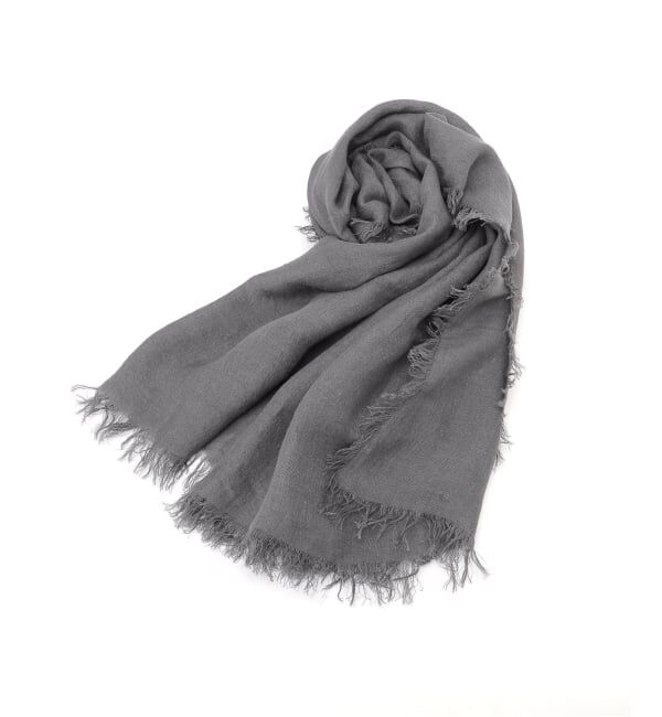 IENA LA BOUCLE「ASAUCE MELER/アソースメレリネンガーゼストール AM26SST31」|ストール|