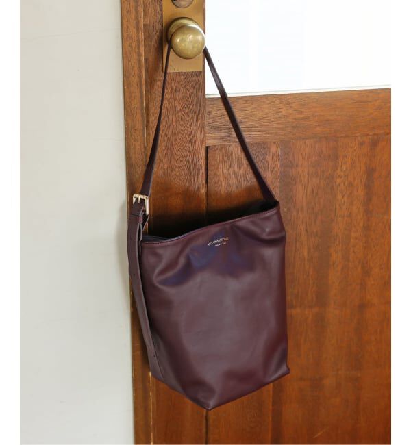 SLOBE IENA「ANTONELLO MASI SLOBE別注 バケツバッグ LUANA」|ショルダー・メッセンジャー|ボルドー