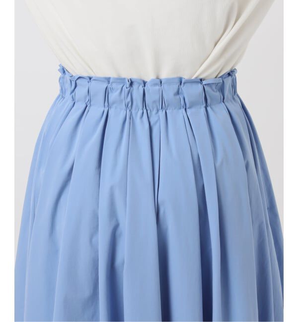 SLOBE IENA「タフタタックギャザースカート」|スカート|