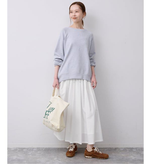 SLOBE IENA「タフタタックギャザースカート」|スカート|
