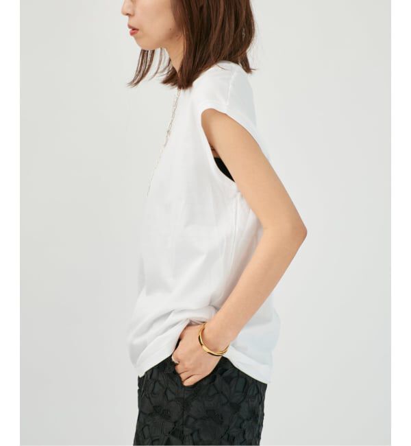 VERMEIL par iena「《予約》ディオラマ クルーネック フレンチ Tシャツ」|Tシャツ・カットソー|