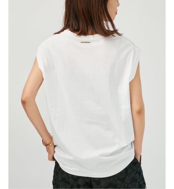VERMEIL par iena「《予約》ディオラマ クルーネック フレンチ Tシャツ」|Tシャツ・カットソー|