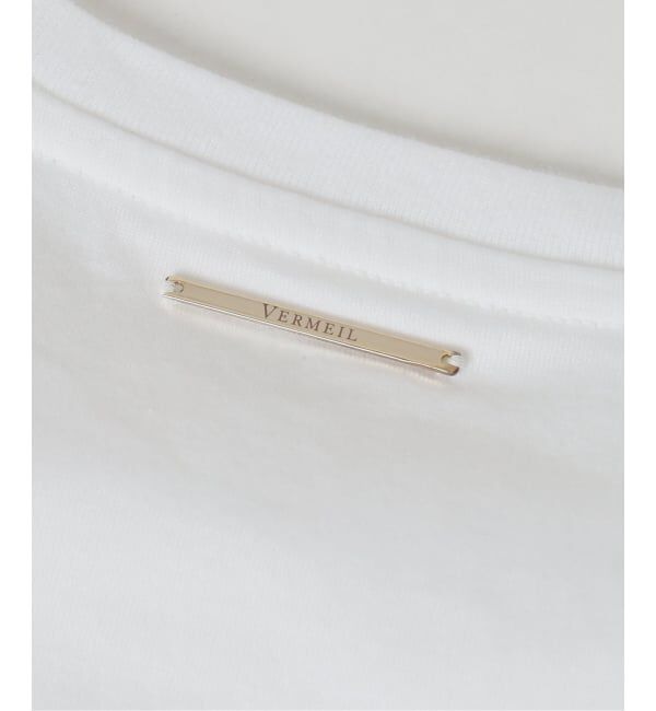 VERMEIL par iena「《予約》ディオラマ クルーネック フレンチ Tシャツ」|Tシャツ・カットソー|