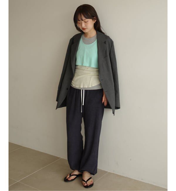 SLOBE IENA「《3枚セット/予約》Plus by ONIT/オニット SLOBE別注 3セットタンクトップ」|タンクトップ|