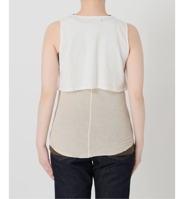 SLOBE IENA「《3枚セット/予約》Plus by ONIT/オニット SLOBE別注 3セットタンクトップ」|タンクトップ|