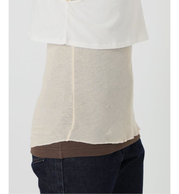 SLOBE IENA「《3枚セット/予約》Plus by ONIT/オニット SLOBE別注 3セットタンクトップ」|タンクトップ|