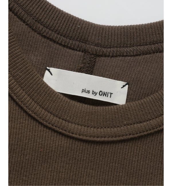 SLOBE IENA「《3枚セット/予約》Plus by ONIT/オニット SLOBE別注 3セットタンクトップ」|タンクトップ|