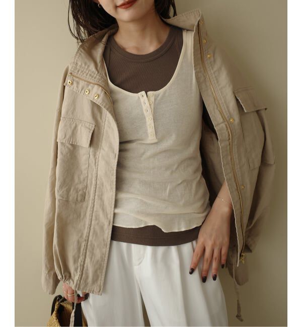 SLOBE IENA「《3枚セット/予約》Plus by ONIT/オニット SLOBE別注 3セットタンクトップ」|タンクトップ|