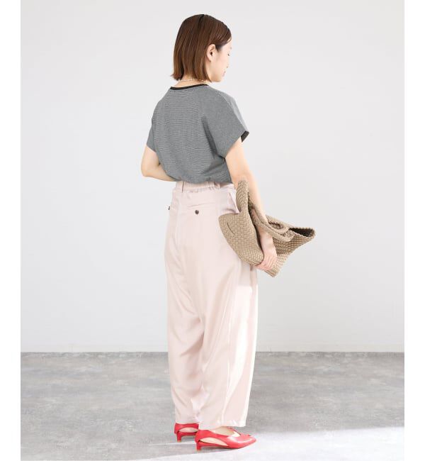 IENA「ATON/エイトン SUVIN 60/2 CAP SLEEVE Tシャツ」|Tシャツ・カットソー|