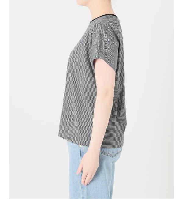 IENA「ATON/エイトン SUVIN 60/2 CAP SLEEVE Tシャツ」|Tシャツ・カットソー|