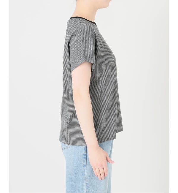 IENA「ATON/エイトン SUVIN 60/2 CAP SLEEVE Tシャツ」|Tシャツ・カットソー|