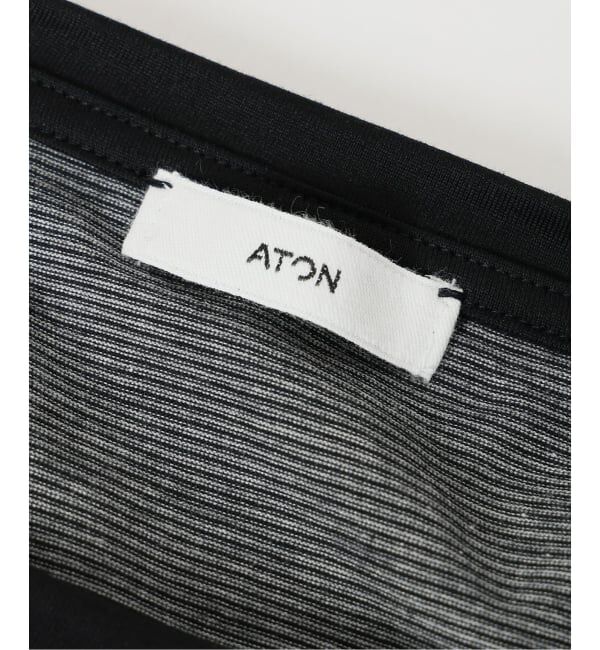 IENA「ATON/エイトン SUVIN 60/2 CAP SLEEVE Tシャツ」|Tシャツ・カットソー|