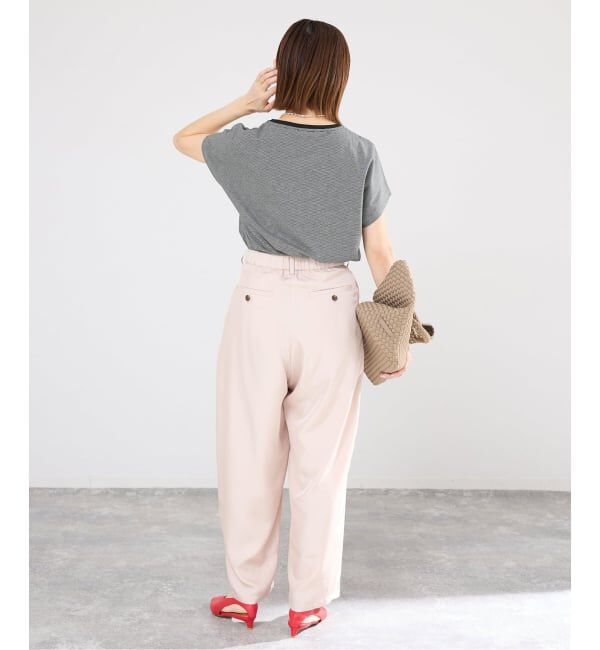 IENA「ATON/エイトン SUVIN 60/2 CAP SLEEVE Tシャツ」|Tシャツ・カットソー|