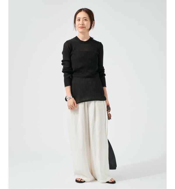 VERMEIL par iena「《予約》Raspail ラスパイユ Sheer Tシャツ RB-282」|Tシャツ・カットソー|