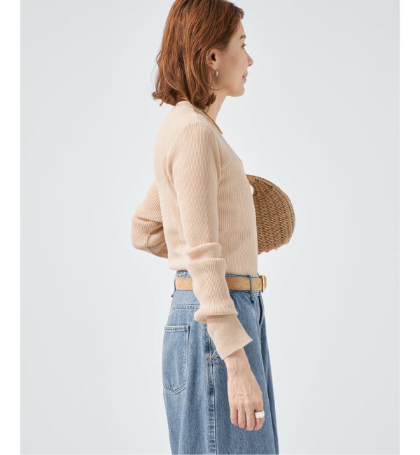 VERMEIL par iena「《予約》Raspail ラスパイユ Sheer Tシャツ RB-282」|Tシャツ・カットソー|