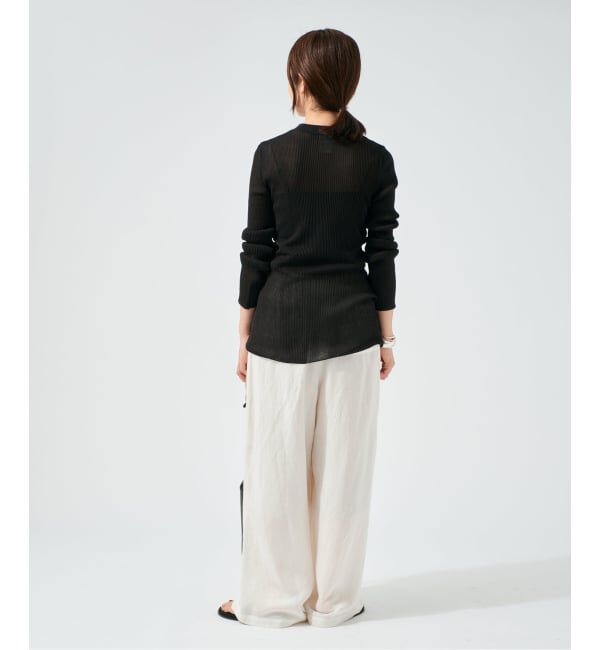 VERMEIL par iena「《予約》Raspail ラスパイユ Sheer Tシャツ RB-282」|Tシャツ・カットソー|