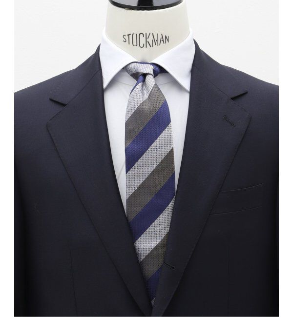 EDIFICE「AX バスケットマルチストライプ タイ」|ネクタイ・蝶ネクタイ|グリーン