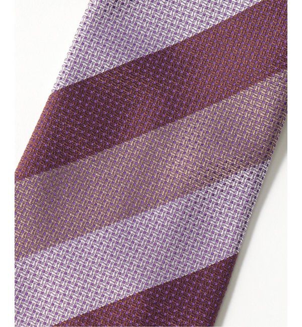 EDIFICE「AX バスケットマルチストライプ タイ」|ネクタイ・蝶ネクタイ|