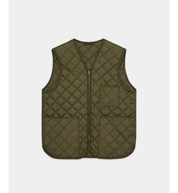EDIFICE「Barbour for MARKAWARE & EDIFICE 別注 QUILTING VEST」|ダウン|