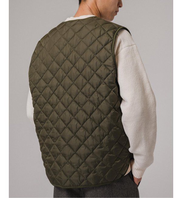 EDIFICE「Barbour for MARKAWARE & EDIFICE 別注 QUILTING VEST」|ダウン|