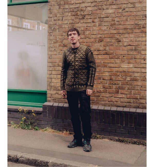 EDIFICE「Barbour for MARKAWARE & EDIFICE 別注 QUILTING VEST」|ダウン|