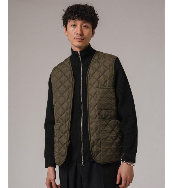EDIFICE「Barbour for MARKAWARE & EDIFICE 別注 QUILTING VEST」|ダウン|