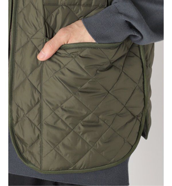 EDIFICE「Barbour for MARKAWARE & EDIFICE 別注 QUILTING VEST」|ダウン|